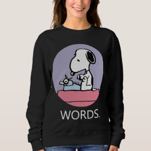 Peanuts Snoopy at the Typewriter Sweatshirt