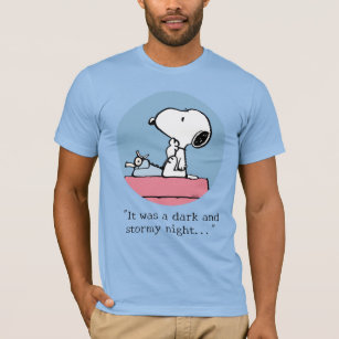 Peanuts   Snoopy at the Typewriter T-Shirt