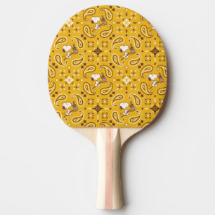 Peanuts   Snoopy Bandana Cowboy Ping Pong Paddle