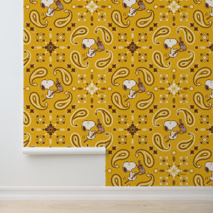 Peanuts Snoopy Bandana Cowboy Wallpaper