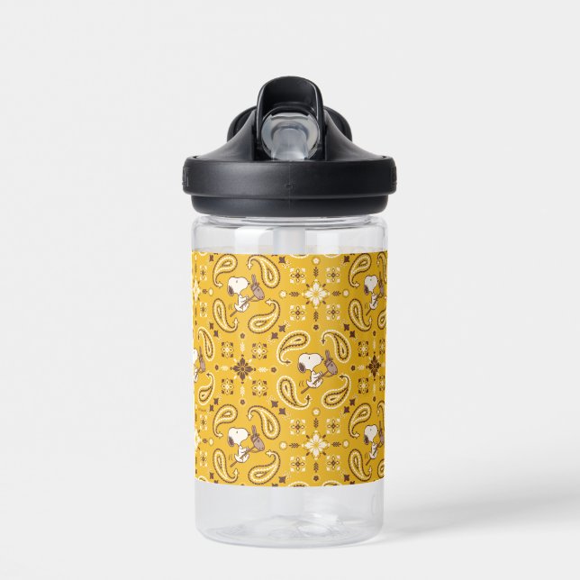 Peanuts | Snoopy Bandana Cowboy Water Bottle (Front)