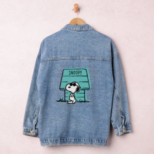 Peanuts Snoopy Be Real Denim Jacket