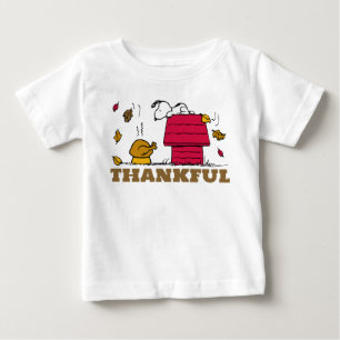 Peanuts Snoopy Be Thankful Baby T-Shirt