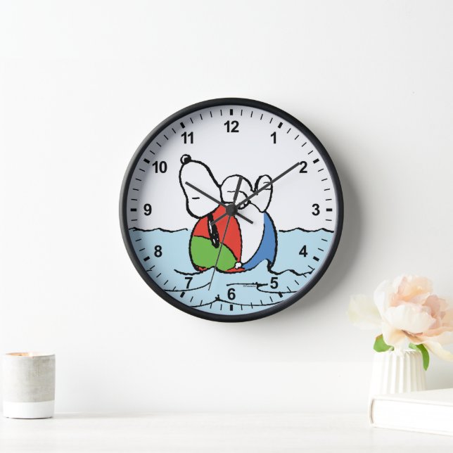 Peanuts | Snoopy Beach Ball Beach Clock (Home)