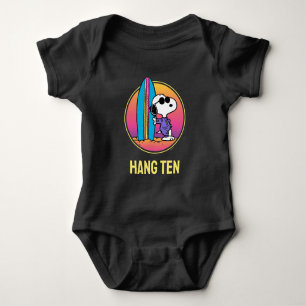 Peanuts   Snoopy Beach Beagle Baby Bodysuit