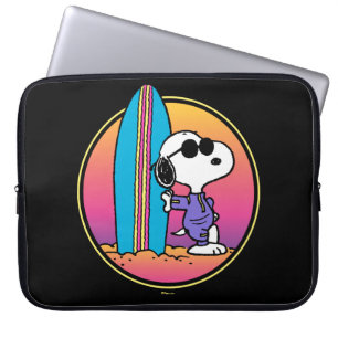 Peanuts   Snoopy Beach Beagle Laptop Sleeve
