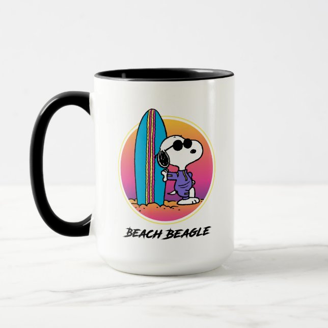 Peanuts | Snoopy Beach Beagle Mug (Left)