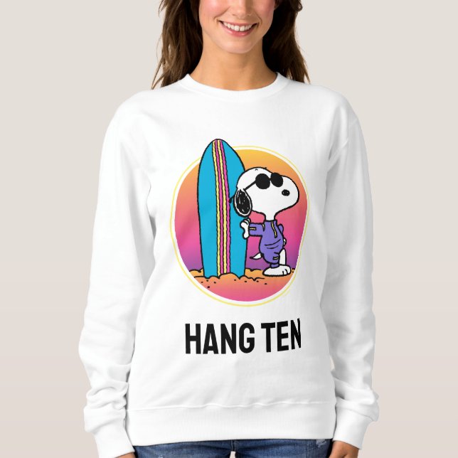 Peanuts | Snoopy Beach Beagle Sweatshirt (Front)