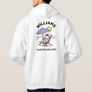Peanuts   Snoopy Beach Family Vacation T-Shirt Hoodie