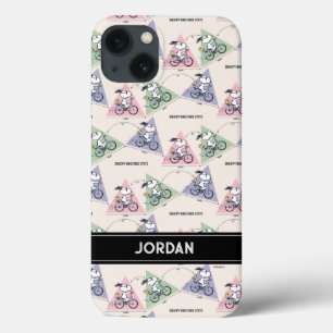 Peanuts   Snoopy Bike Ride Stats iPhone 13 Case