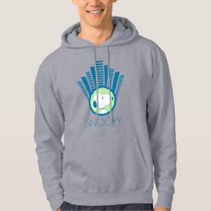 Peanuts Snoopy Blue Deco Dreams Hoodie