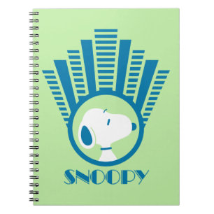 Peanuts   Snoopy Blue Deco Dreams Notebook