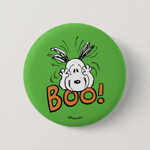 Peanuts   Snoopy Boo 2 Inch Round Button