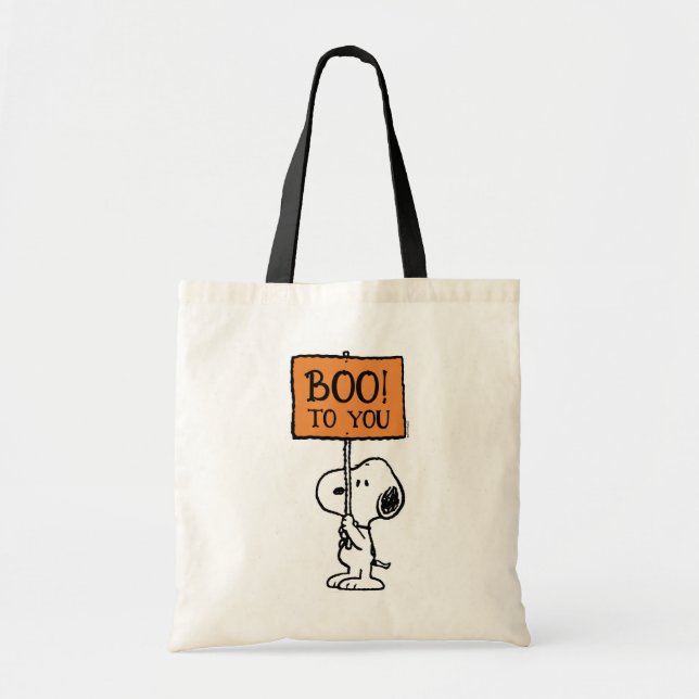 Peanuts | Snoopy Boo! Tote Bag (Front)