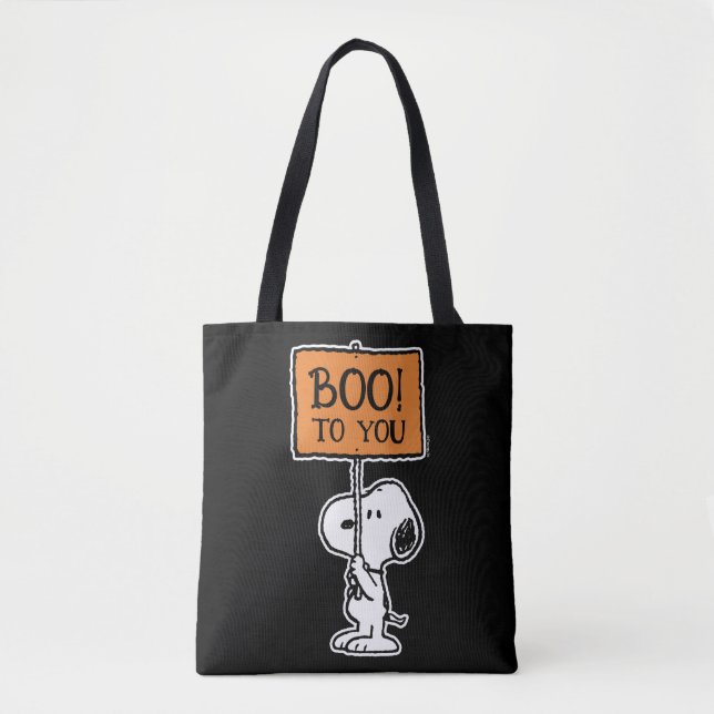Peanuts | Snoopy Boo! Tote Bag (Front)