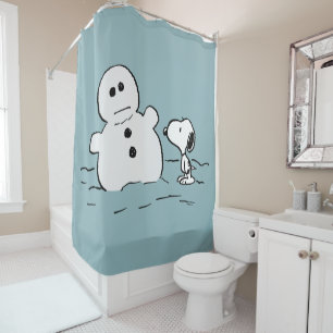 Peanuts   Snoopy Builds A Snowman