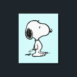 Peanuts | Snoopy Canvas Print<br><div class="desc">Snoopy is the loveable pet beagle of Charlie Brown in the comic strip Peanuts by Charles M. Schulz. Check out this cute Peanuts design featuring this loveable dog.</div>