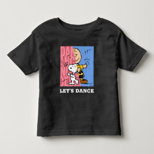Peanuts Snoopy & Charlie Brown Half & Half Dance Toddler T-shirt