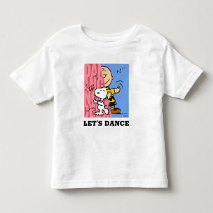 Peanuts   Snoopy & Charlie Brown Half & Half Dance Toddler T-shirt