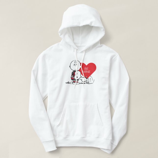 Peanuts | Snoopy & Charlie Brown Valentine Hoodie (Design Front)