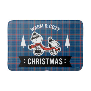 Peanuts   Snoopy & Charlie Brown Warm & Cozy Bath Mat