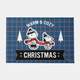 Peanuts   Snoopy & Charlie Brown Warm & Cozy Doormat