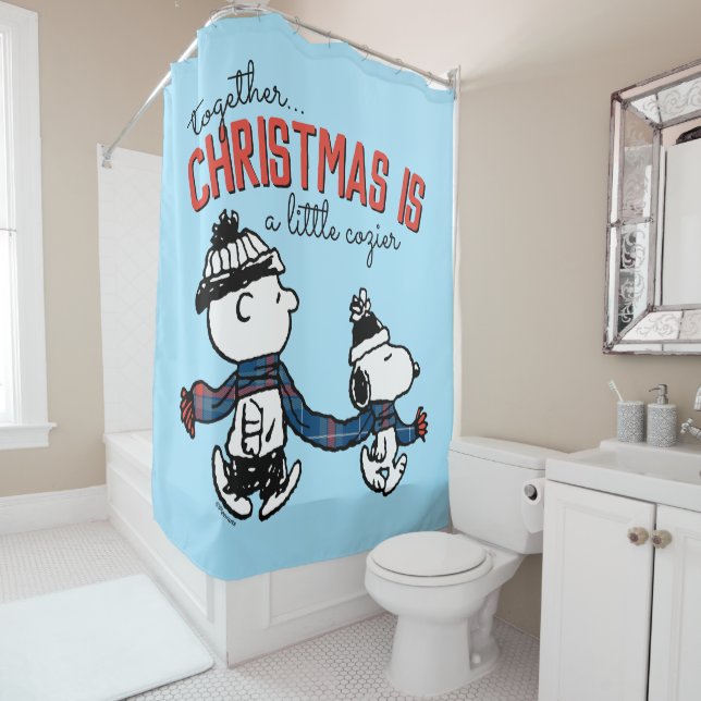 Peanuts | Snoopy & Charlie Brown Winter Scarf (In Situ)