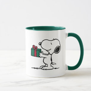 Peanuts   Snoopy Christmas Gift Giver Mug