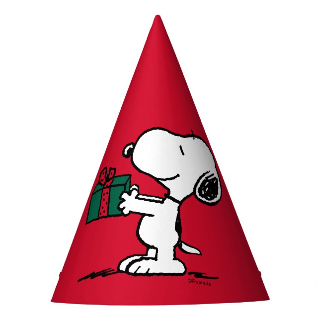 Peanuts | Snoopy Christmas Gift Giver Party Hat (Front)