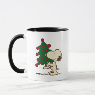 Peanuts   Snoopy Christmas Tree Mug