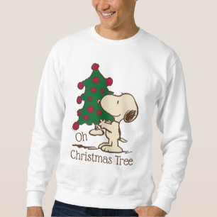 Peanuts Snoopy Christmas Tree Sweatshirt
