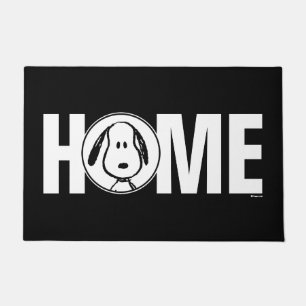 Peanuts   Snoopy Circle Doormat