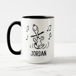 Peanuts   Snoopy Dancing Mug