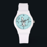 Peanuts | Snoopy Dancing Watch<br><div class="desc">Snoopy is the loveable pet beagle of Charlie Brown in the comic strip Peanuts by Charles M. Schulz. Check out this cute Peanuts design featuring Snoopy dancing.</div>