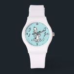 Peanuts | Snoopy Dancing Watch<br><div class="desc">Snoopy is the loveable pet beagle of Charlie Brown in the comic strip Peanuts by Charles M. Schulz. Check out this cute Peanuts design featuring Snoopy dancing.</div>