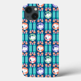 Peanuts   Snoopy Dark Blue Deco Dreams Pattern iPhone 13 Case
