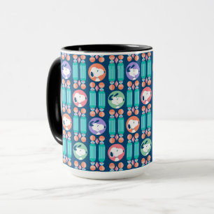 Peanuts   Snoopy Dark Blue Deco Dreams Pattern Mug