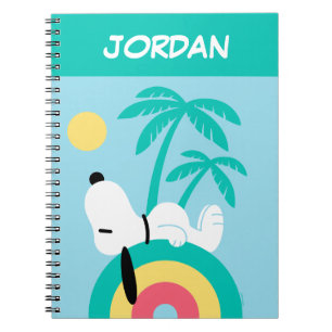 Peanuts   Snoopy Deco Dreams   Add Your Name Notebook