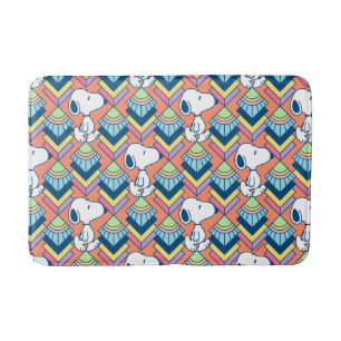 Peanuts   Snoopy Deco Dreams Pattern Bath Mat