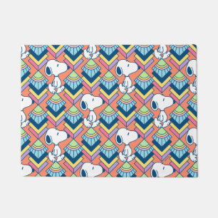 Peanuts   Snoopy Deco Dreams Pattern Doormat
