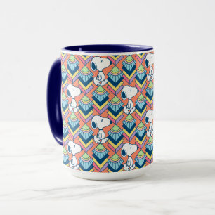 Peanuts   Snoopy Deco Dreams Pattern Mug