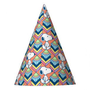 Peanuts   Snoopy Deco Dreams Pattern Party Hat