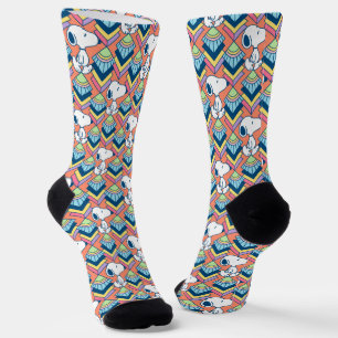 Peanuts   Snoopy Deco Dreams Pattern Socks
