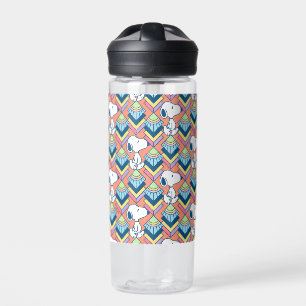 Peanuts   Snoopy Deco Dreams Pattern Water Bottle