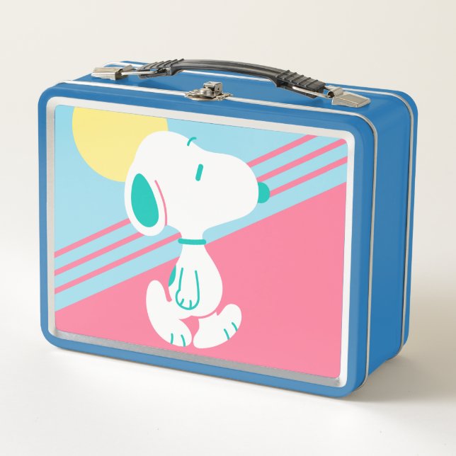 Peanuts | Snoopy Deco Dreams Sun Metal Lunch Box (Front)