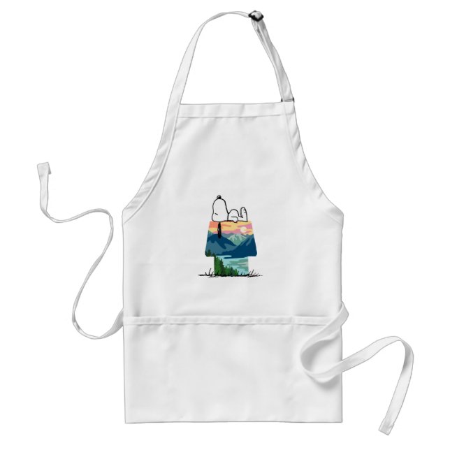 Peanuts | Snoopy Dog House Go Wild Standard Apron (Front)