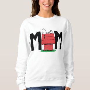 Peanuts Snoopy Dog House I'm The Mom Sweatshirt