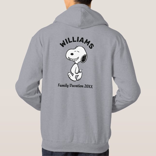 Peanuts | Snoopy Family Vacation Hoodie (Back)