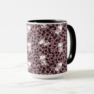 Peanuts   Snoopy Flower Vine Pattern Mug