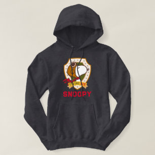 Peanuts   Snoopy Flying Ace Badge Hoodie